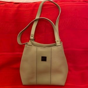 Esprit beige handbag - roomy and comfy, double 10” straps (Mlb)